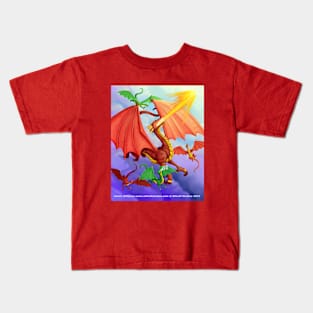 A Father's Day Dragon Kids T-Shirt